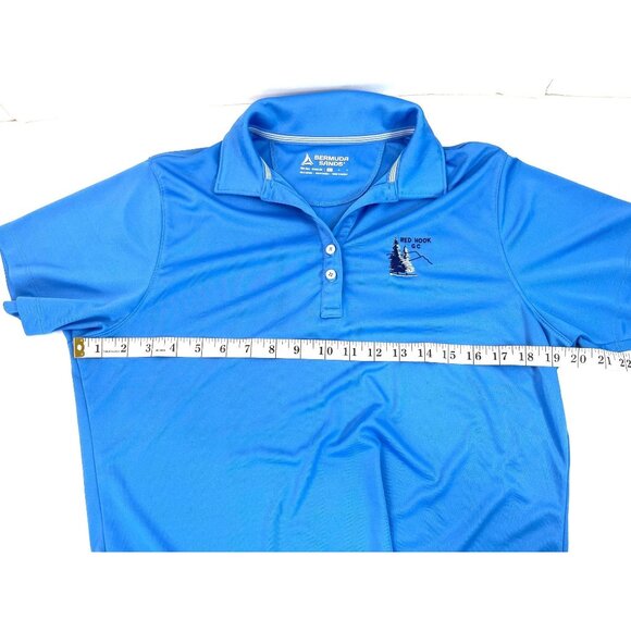 Golf Polo Shirt Blue X-Large Bermuda Sands 34d - Picture 5 of 8